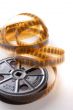 vintage movie reel and film