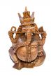 Wooden figurine of the Indian deity Ganesh