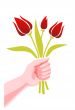 bouquet of tulips