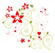 romantic floral pattern