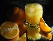 Citrus composition on dark