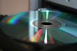 shiny colorfull laser compact disk
