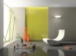 Elegant interior with stylish armchair 3D rendering