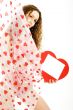 Valentines girl with heart