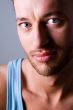 Portrait of a young adult man