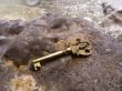 Key on a wet stone