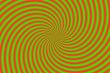 red and green spiral