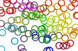 Circles on white