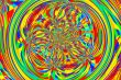 distorted colours