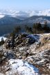 Altai Mountain with snow