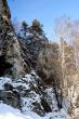 Altai Mountain with snow