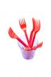 cup with fork