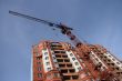 Construction of a new multi-storey brick building.