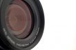 Objective of a digital camera. isolated