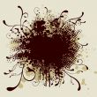 halftone round splat