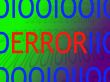 Error warning