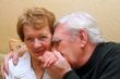 Happy elderly couple