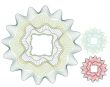 Blank certificate element / money element / vector