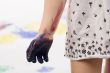 painted hand