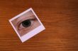 Eye Photo on Table