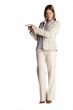 standing woman shows
