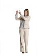 standing woman shows