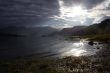 sunset in  Lake Teleckoe, Altay