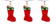 three christmas boots