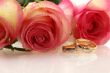 two wedding rings