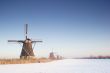 Windmills in winter