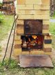 brick stove