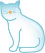 Pet cat icon or symbol