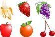 Fruit icons or symbols