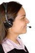 Beautiful Business Customer Support Girl