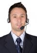 business customer service man
