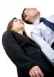 business partners full of expectations