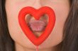 Kissing through the heart