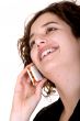 business woman on the phone