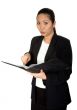 read the manual! - asian business woman
