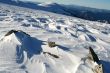 Altai Mountain with snow in winter