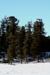 Altai Mountain with snow in winter