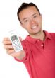 man with mobile phone