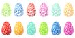 Floral Ornament /  Easter Eggs / Vector