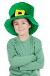 Child whit hat of Saint Patrick`s
