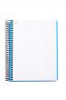 Blank notebook sheet