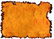 Old burnt paper