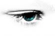 abstract background with scene of the eye