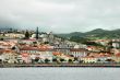 City at Azores coast