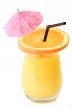 Orange Juice with decoration