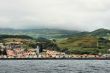 City at the coast of Azores